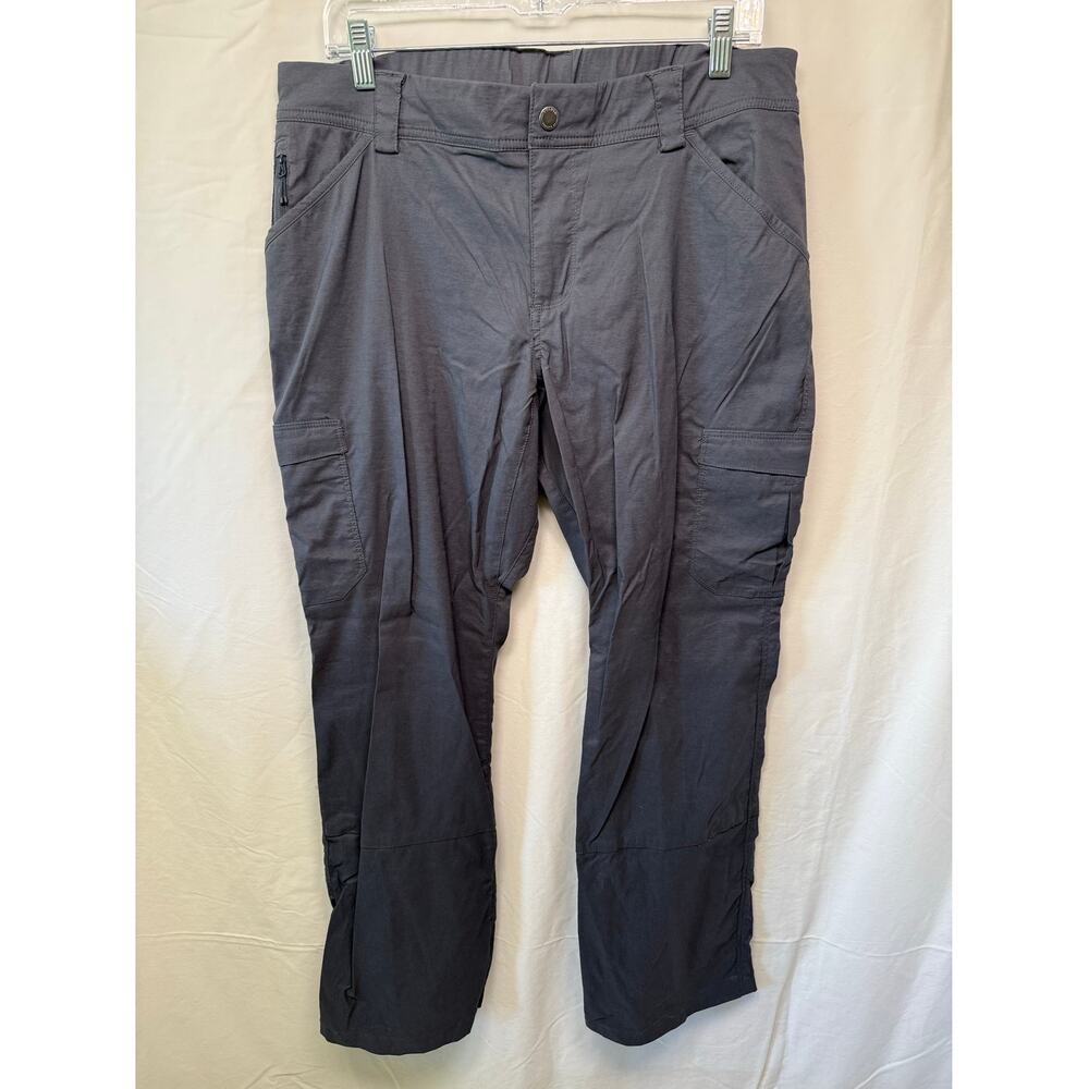 Duluth Trading Gray Straight Leg Pants, Size 14, 31" inseam
